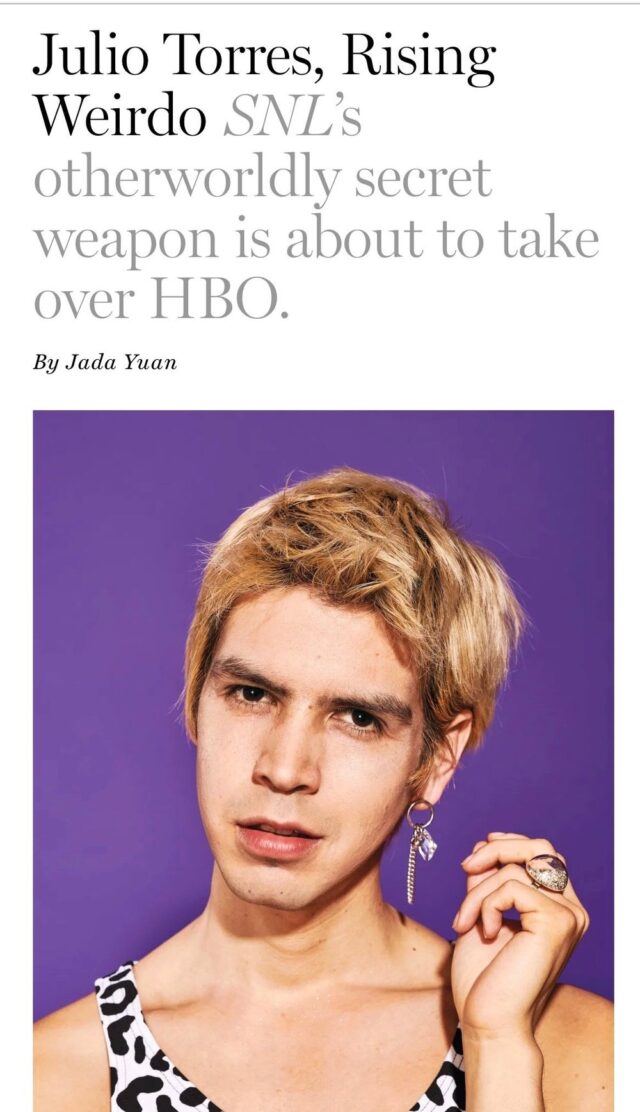 Julio Torres for New York Magazine