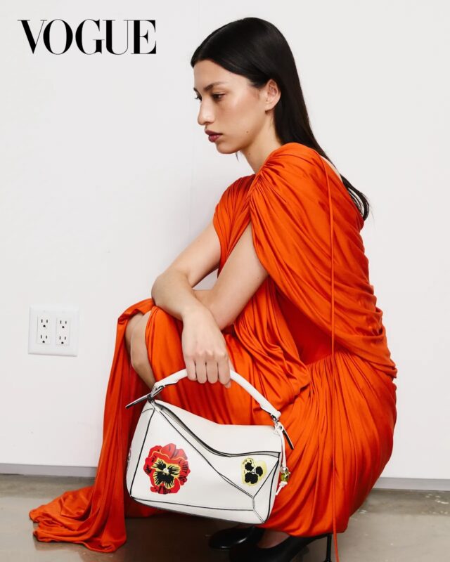 Makeup Artist Olivia Barad and Hair Stylist Anike Rabiu for Loewe x Vogue