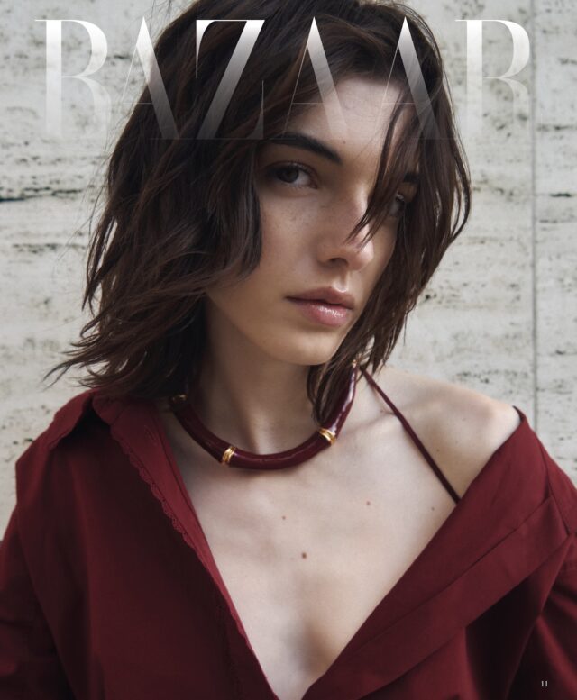 Makeup Artist Avery Golson and Manicurist Jazz Style for Harper's Bazaar Mexico