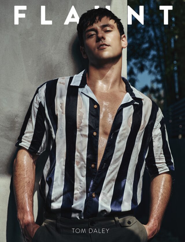 Stylist Charlie Ward for Flaunt Magazine featuring Tom Daley