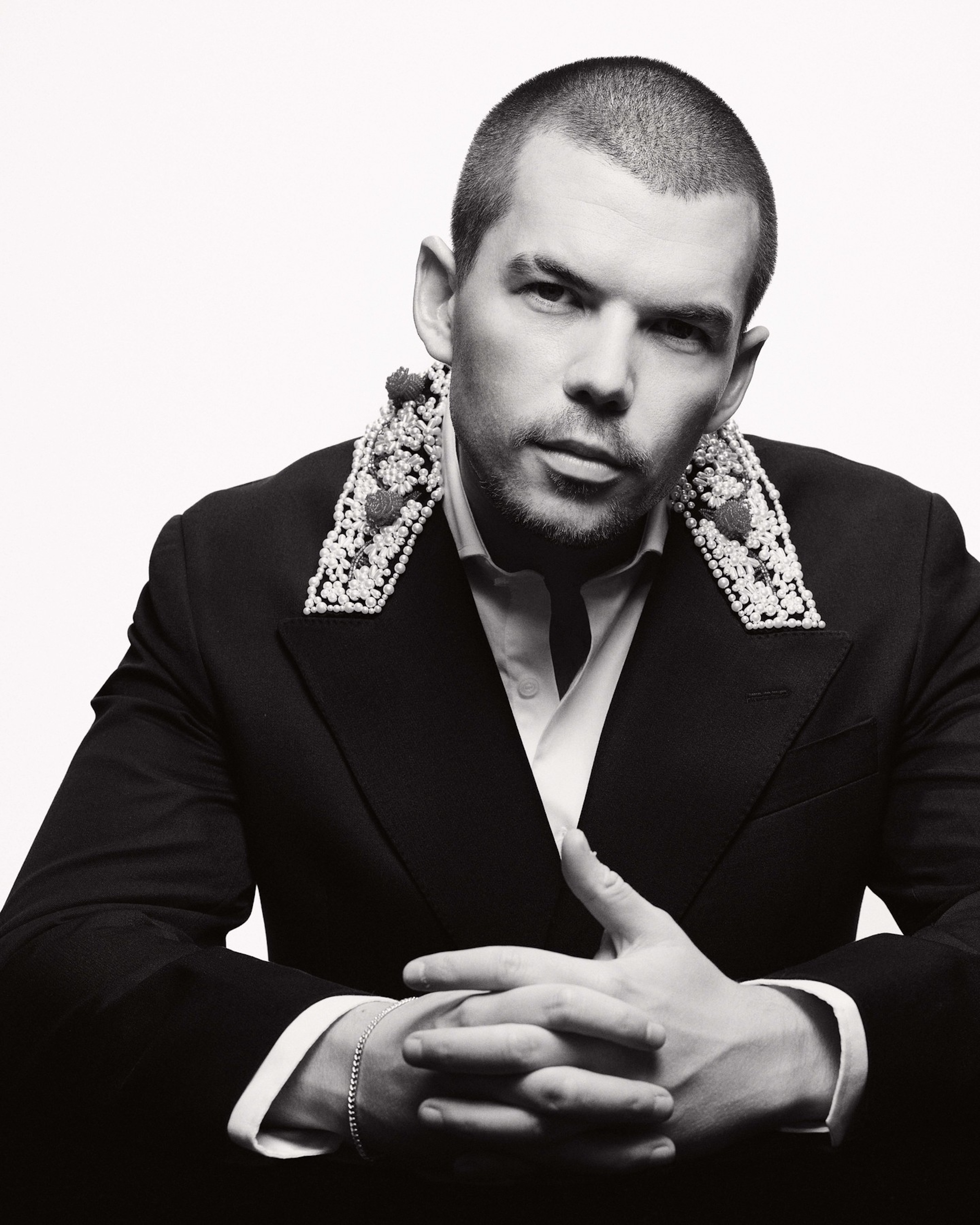 Image related to Fashion Stylist Charlie Ward for Vogue ft. Luke Newton