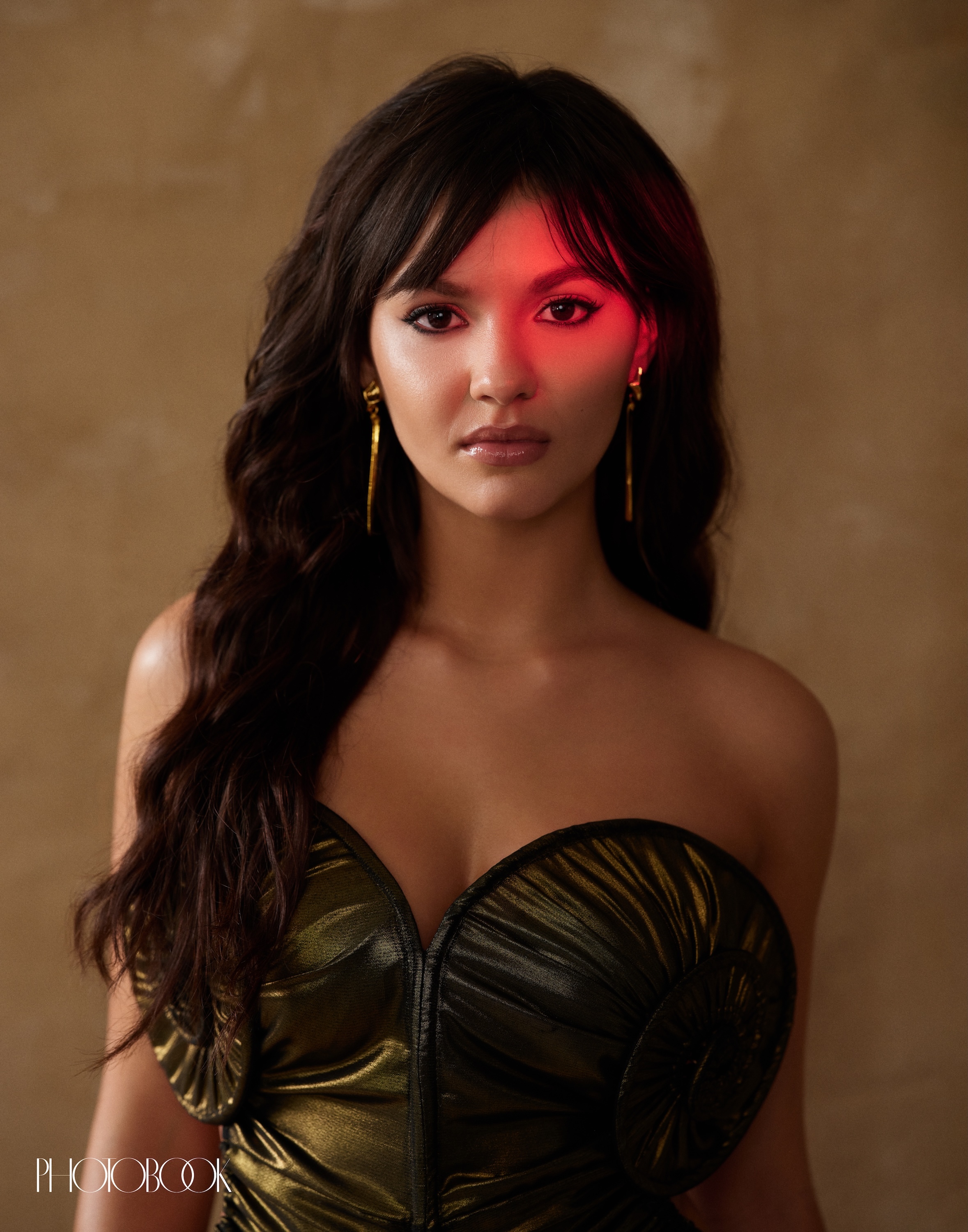 Image related to Makeup Artist J. Patrick for PhotoBook Magazine featuring Samantha Lorraine