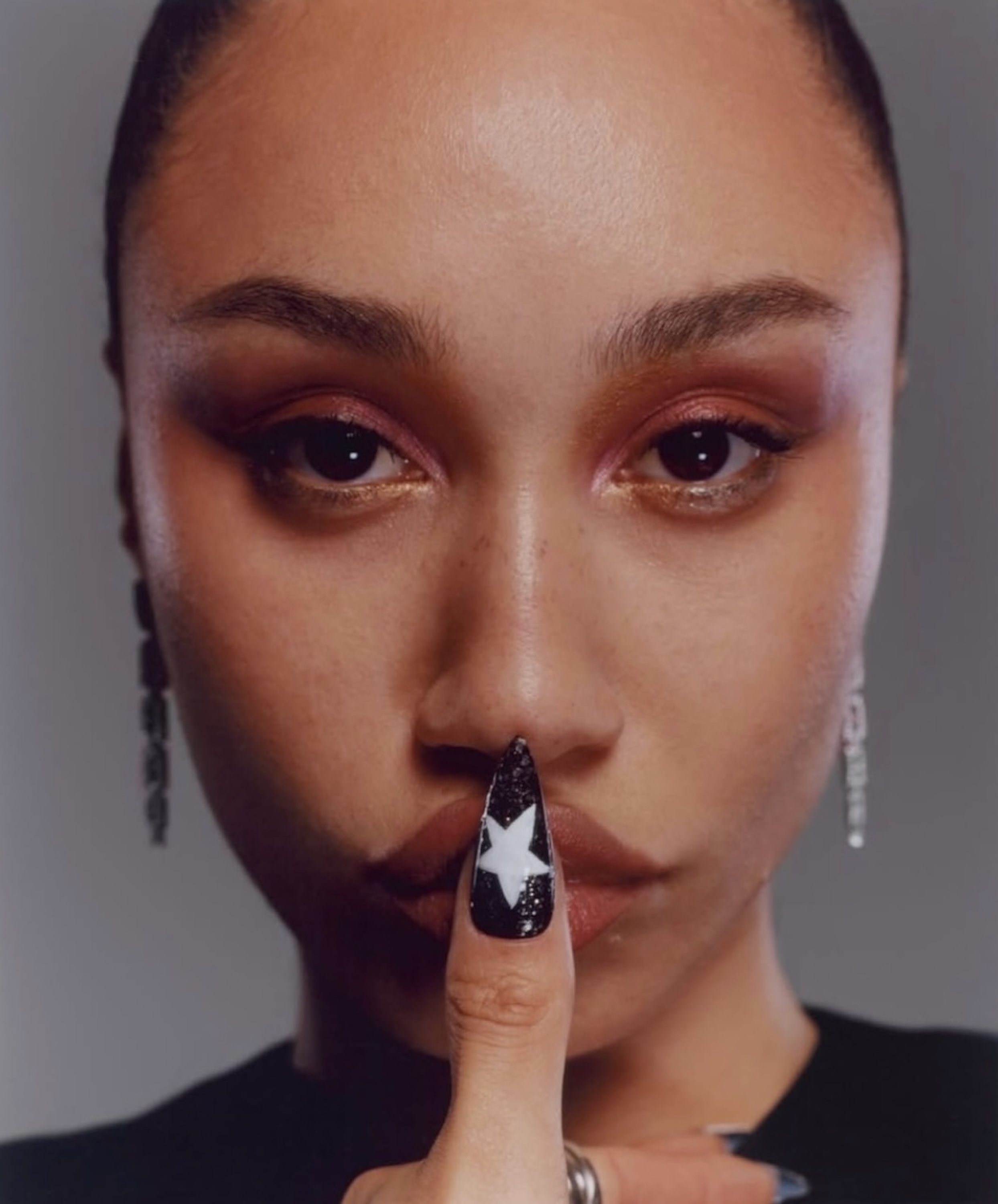 Image related to Manicurist Jazz Style and Makeup Artist Olivia Barad for V Magazine