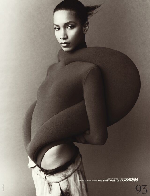 French Mag Model AVIANA MCCLISH styling MARCELL R make KENTO hair Thomas FRENCH 44 LOVE IN VAIN 1 B