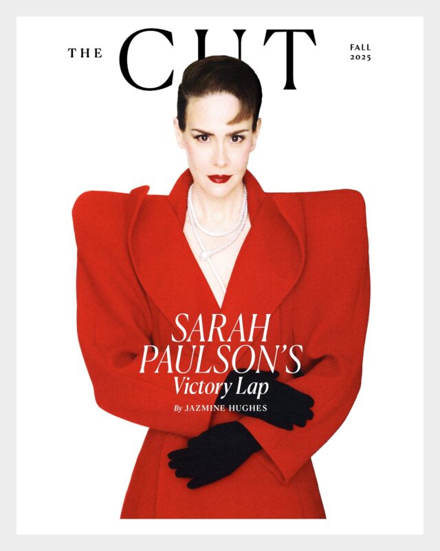 Manicurist Nori for The Cut ft. Sarah Paulson