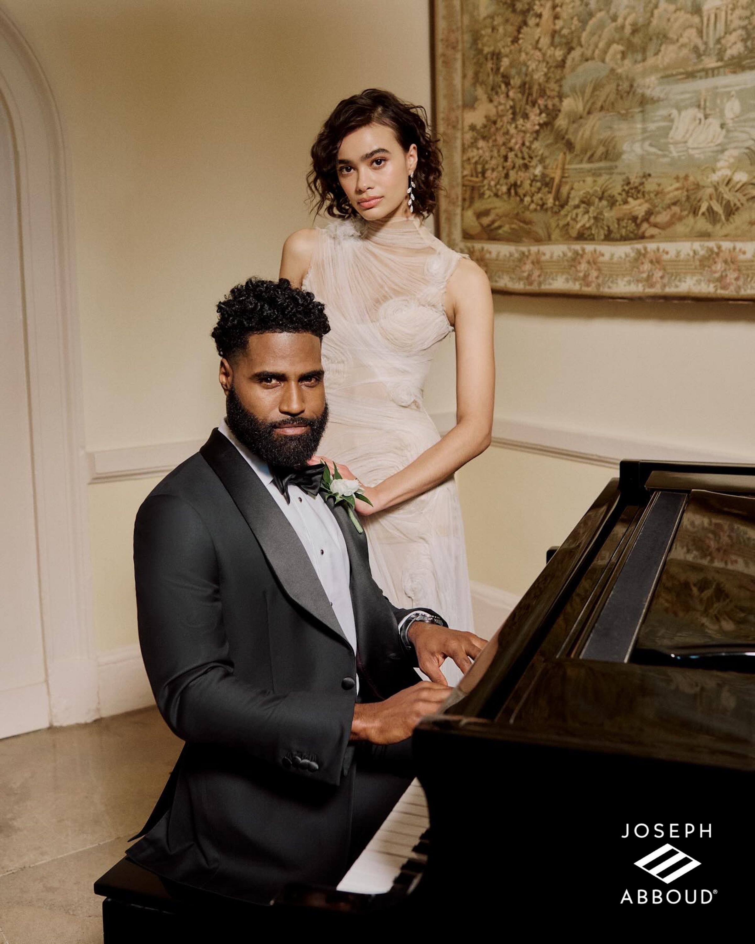 Makeup Artist Rebecca Alexander and Manicurist Jazz Style for Joseph Abboud