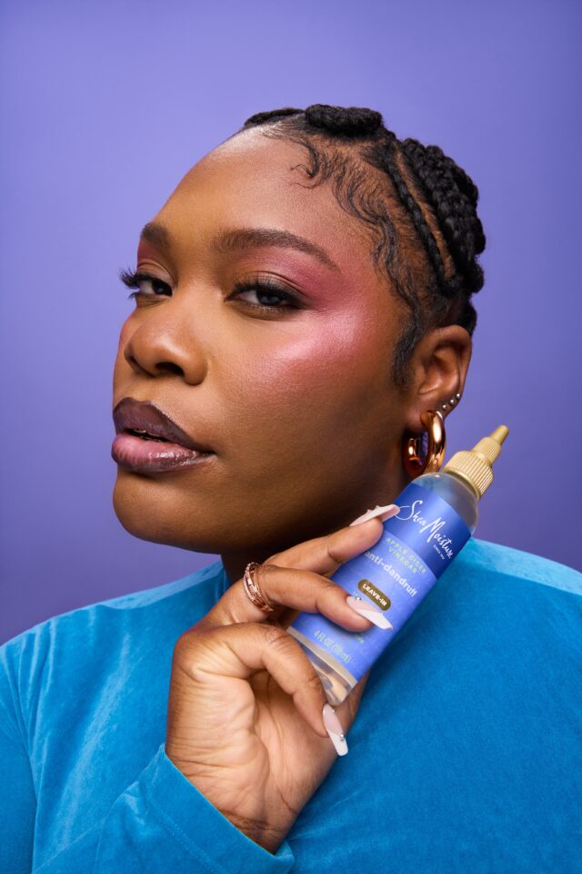 Shea Moisture Saffron Anti Dandruff Leave In Talent Product Jada 0025