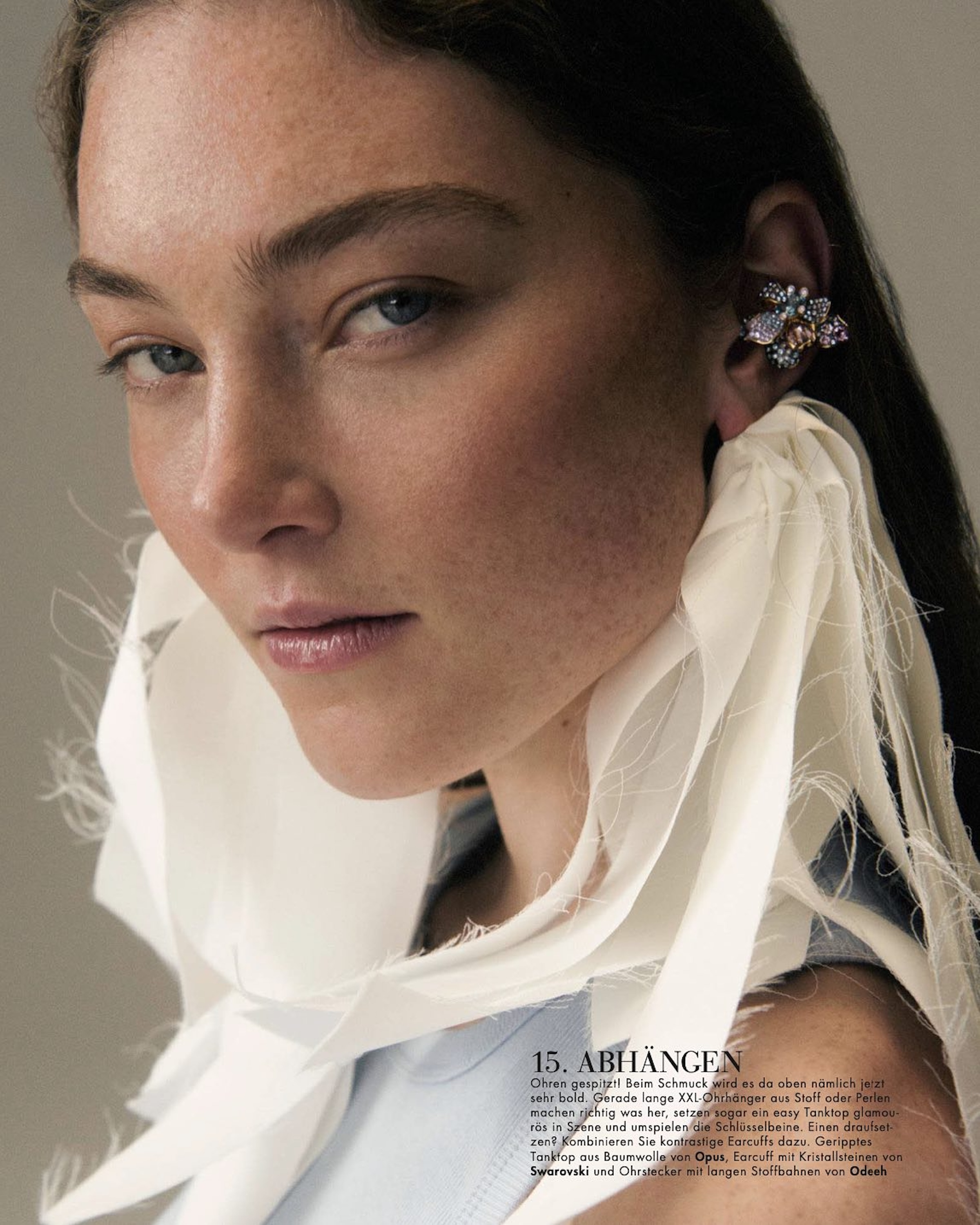 Makeup Artist Tinna Empera for Cosmopolitan Germany