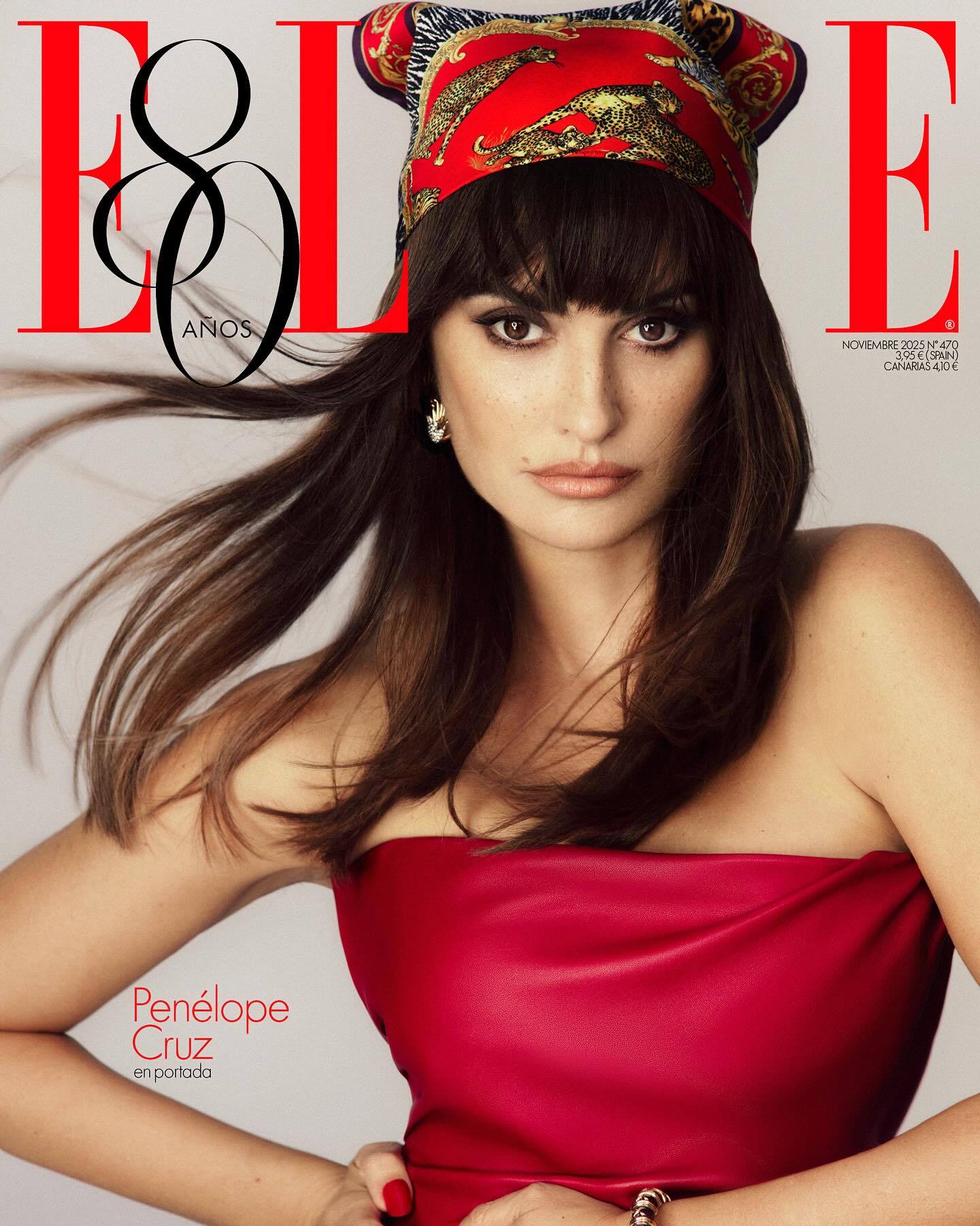 Photographer Xavi Gordo for Elle Spain ft. Penelope Cruz