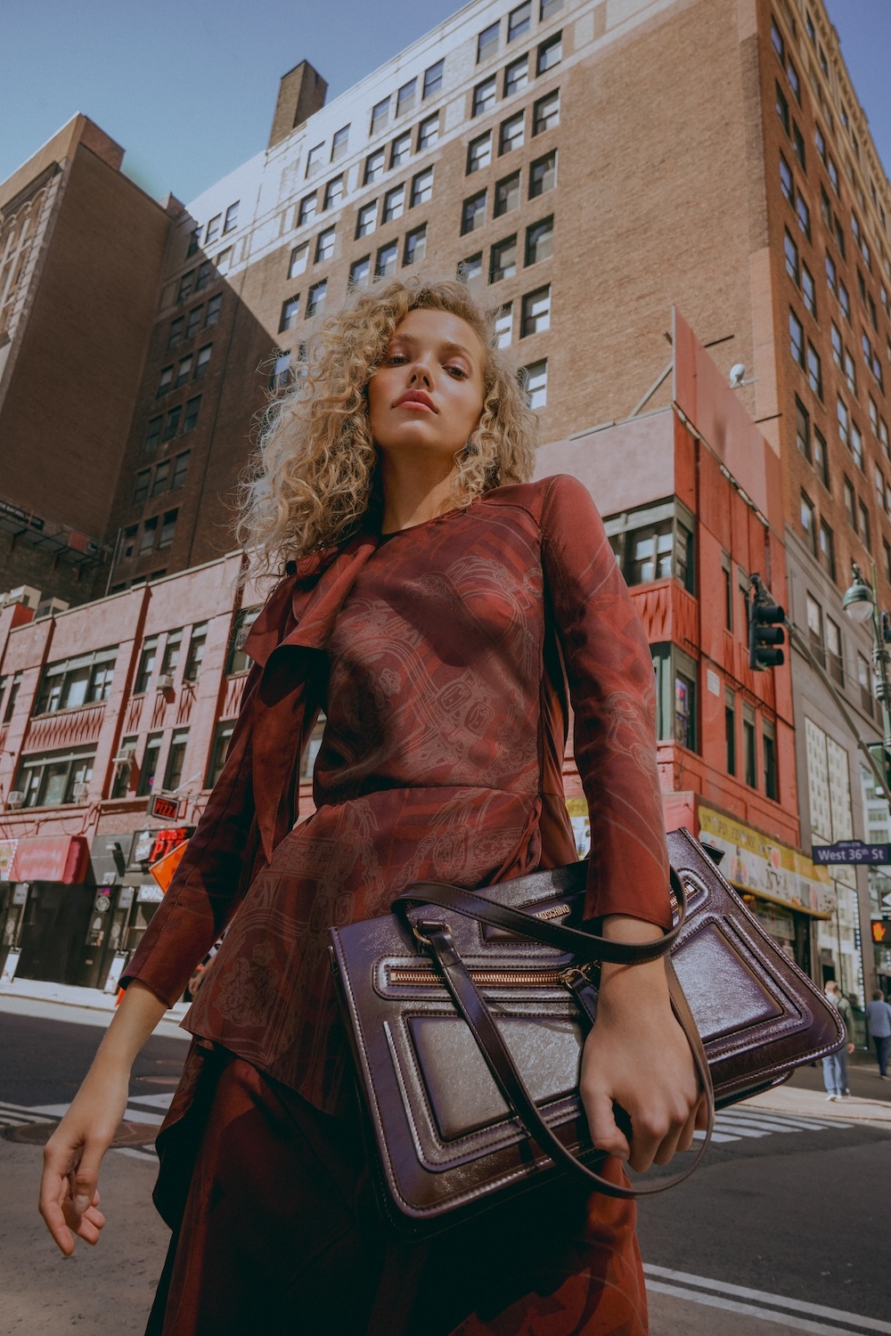 Makeup Artist Magdalena Major for "Bold Fall" Story